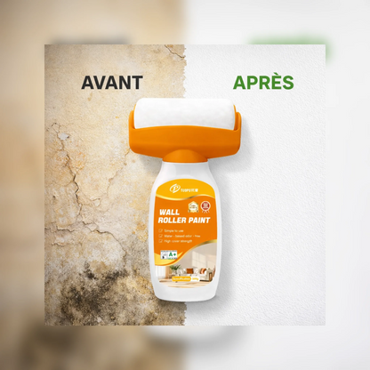 Peinture de réparation de mur intérieure