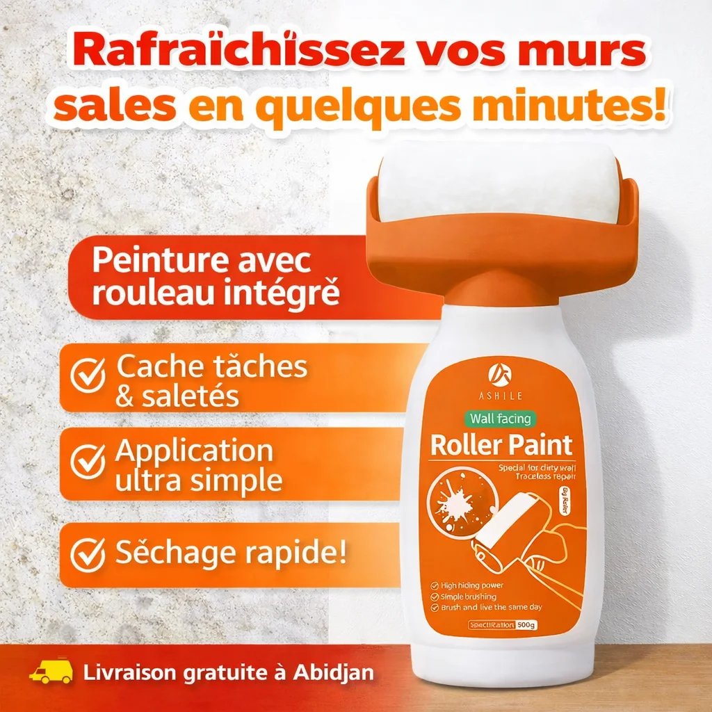 Peinture de réparation de mur intérieure