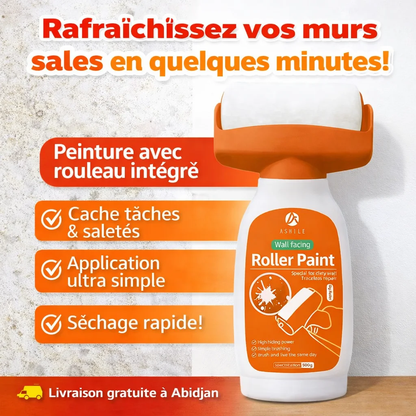 Peinture de réparation de mur intérieure